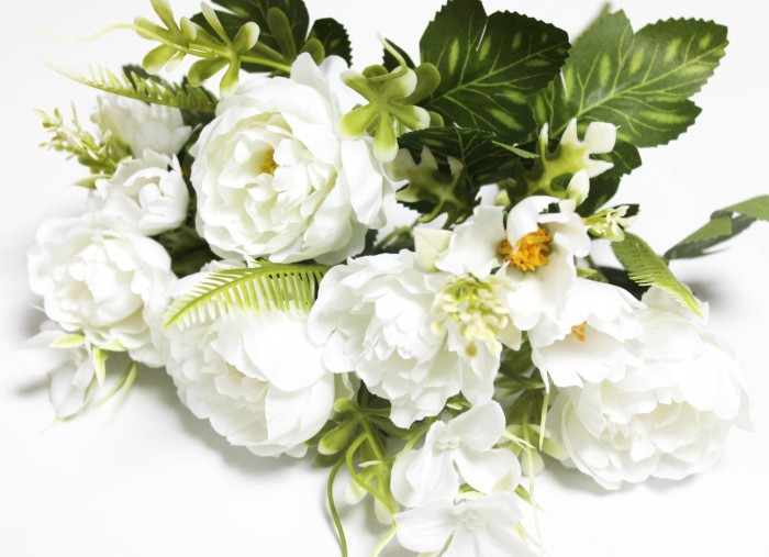 Б12231 Б/С Букет евро пион с добав."Гранит"5в.H30см(10микс)