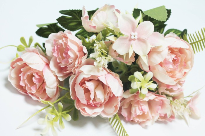 Б12231 Б/С Букет евро пион с добав."Гранит"5в.H30см(10микс)