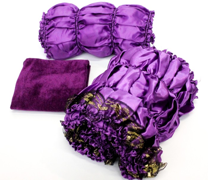 РК1290 Футляр атлас. с кружевом+стрейч