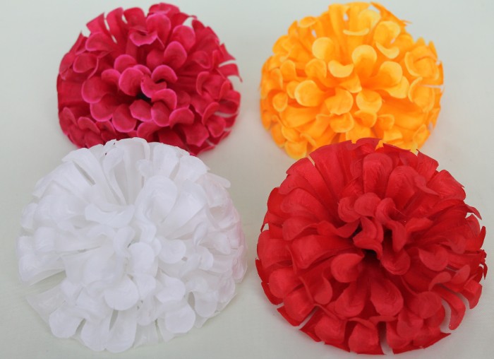 Г6850 Хризантема"Шар" 6 сл.хлопок d=14.5см(20/30/600шт)