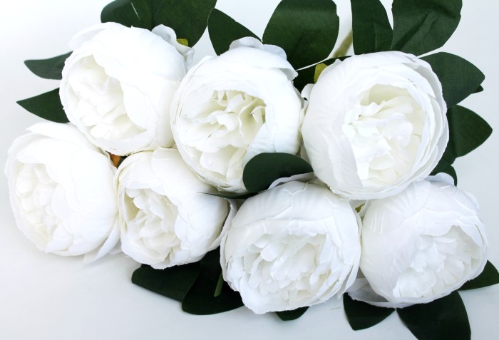 Б11736 Букет 9 гол.пиона"Карл"Н40см(4микс)