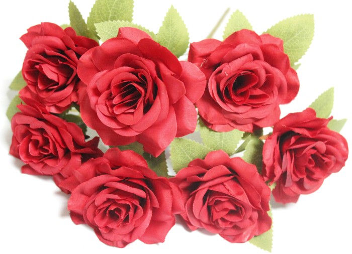 Б12233 Б/С Букет евро роз 7 голов"Джулия"H32см(10шт)