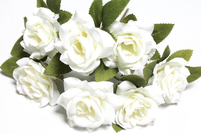 Б12233 Б/С Букет евро роз 7 голов"Джулия"H32см(10шт)