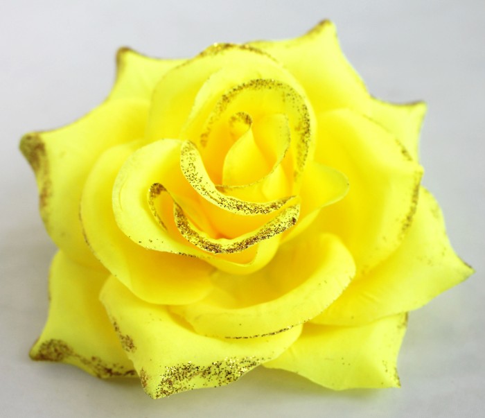 Г9621 Б/С Крупная 16см 5сл. хлопок роза"Злата"с зол.(30/600шт)