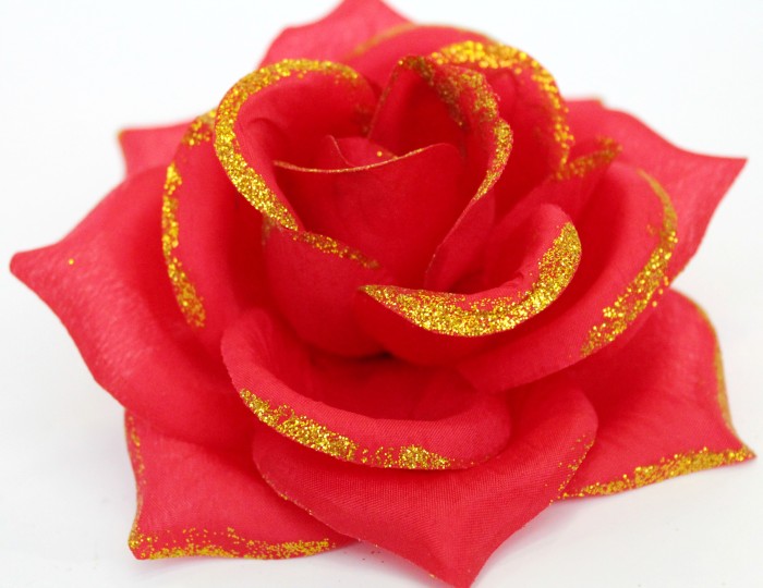 Г9621 Б/С Крупная 16см 5сл. хлопок роза"Злата"с зол.(30/600шт)