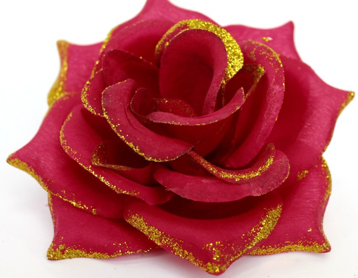 Г9621 Б/С Крупная 16см 5сл. хлопок роза"Злата"с зол.(30/600шт)