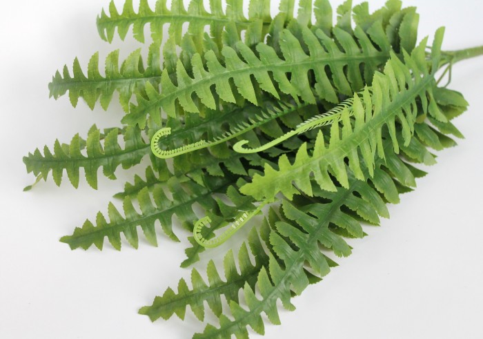 Б11653 Б/С Папорот.3 цвета 12 лист.из ткани"Багаторядник"51смН51см																					