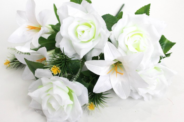 Б11166 Бук.роз с лил.и доб."Прелестник"10в.Н48см(10шт)