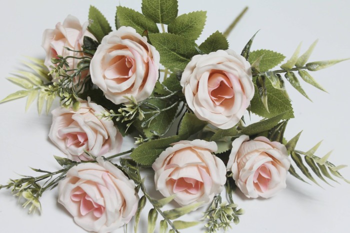 Б12234 Б/С Букет евро роз 7 голов"Джаззи"H37см(10микс)