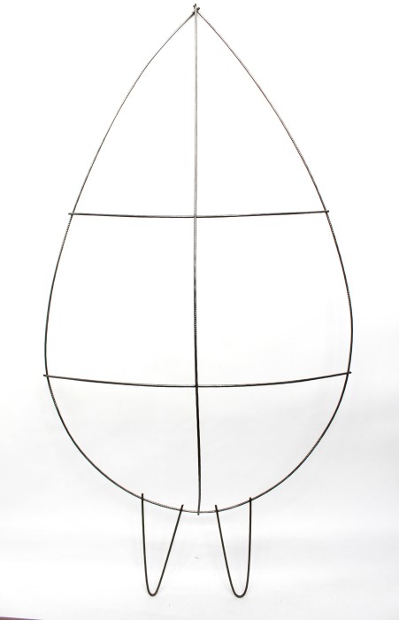 К9091  Каркас 29 "Капля" 2,3м. 2 перем.h-95см.