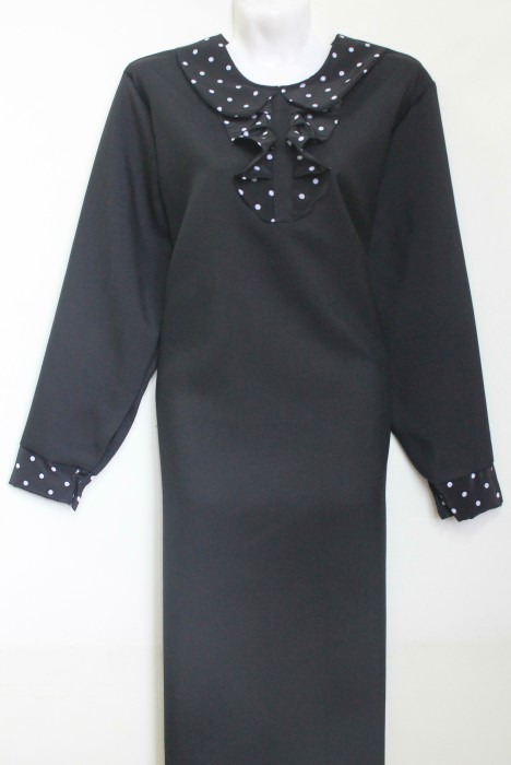 Р11084 Б/С Платье ритуальное "Акцент"