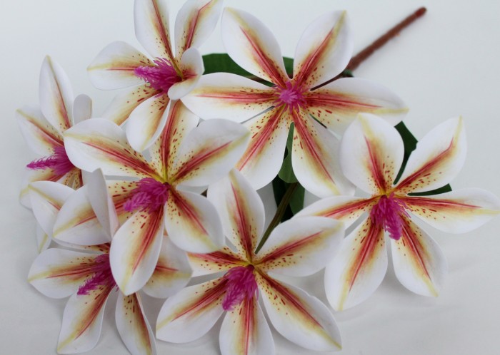 Б11627 Б/С Букет магнолии"Сьюзан"латекс 7гол.Н41см