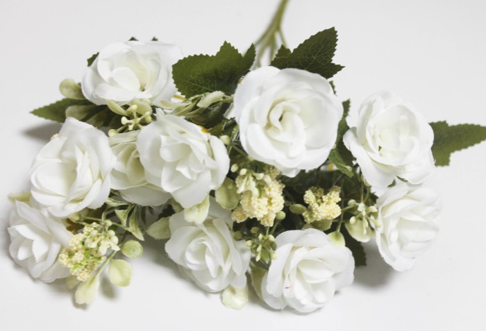 Б12236 Б/С Букет евро роз 10 голов"Беллини"H37см(10микс)