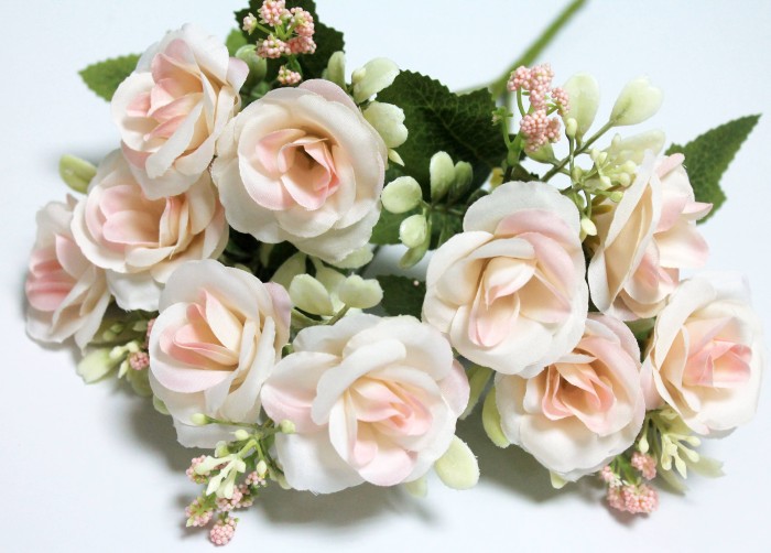 Б12236 Б/С Букет евро роз 10 голов"Беллини"H37см(10микс)