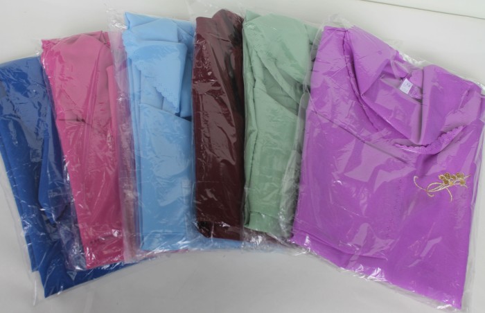 Р11085 Б/С Платье ритуальное "Ирис"