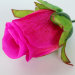 Г11339 Бутон роз бутылочный в розетке Н9см(60микс)