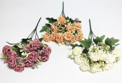 Б12237 Б/С Букет евро хризантем 10 голов&quot;Медея&quot;H37см(10микс)