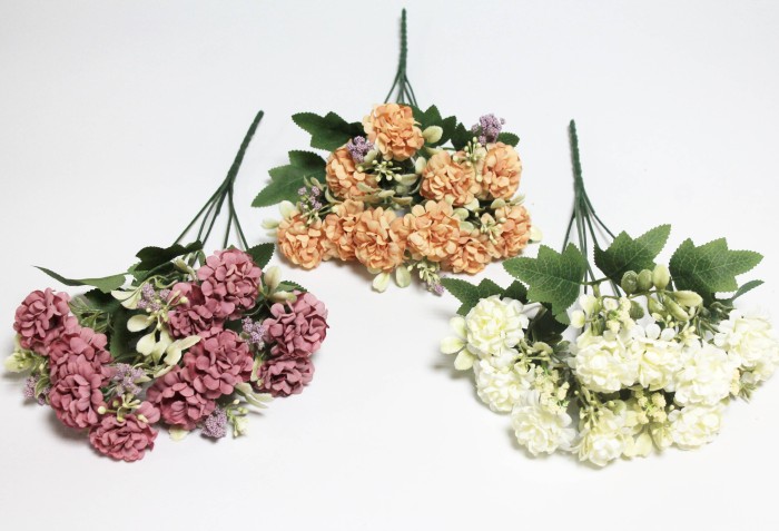 Б12237 Б/С Букет евро хризантем 10 голов"Медея"H37см(10микс)