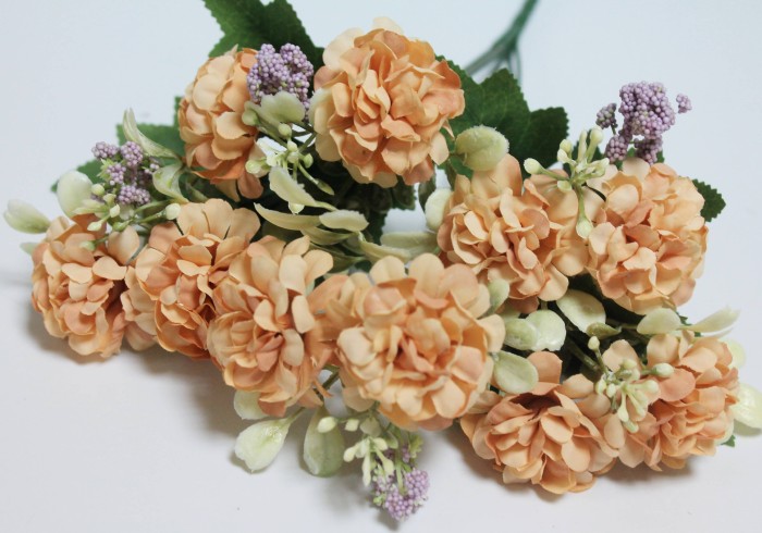 Б12237 Б/С Букет евро хризантем 10 голов"Медея"H37см(10микс)