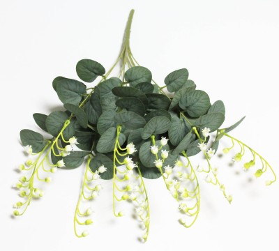 Б12104 Б/С Букет эвкалипт с ландышем 9 веток 41см(5шт)