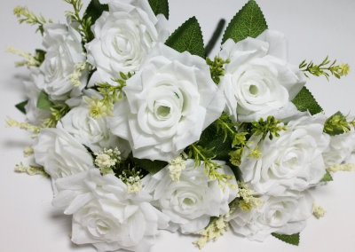 Б12023 Б/С Букет роз 12 голов с доб.&quot;Богема&quot;44см