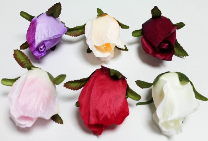 Г9014 Б/С Бутон крупн.розы"Новинка"H9см(20шт)