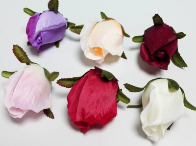 Г9014 Б/С Бутон крупн.розы"Новинка"H9см(20шт)