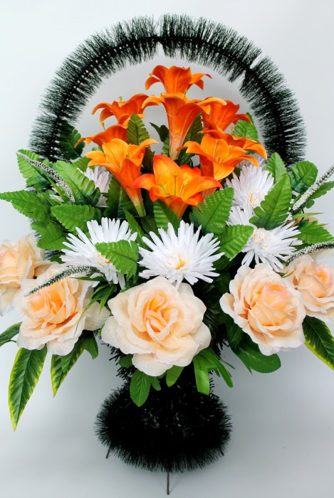 П038 Корзина декоративная ритуальная Н=0,87м