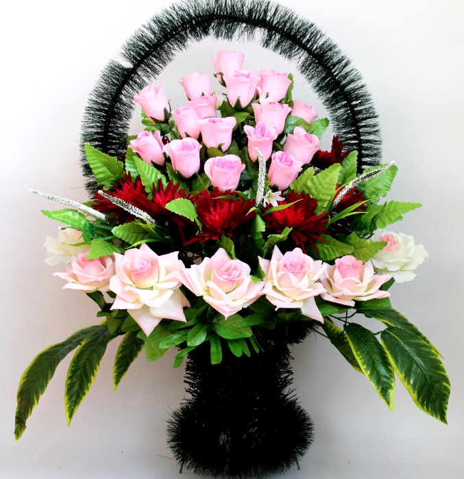 П038 Корзина декоративная ритуальная Н=0,87м