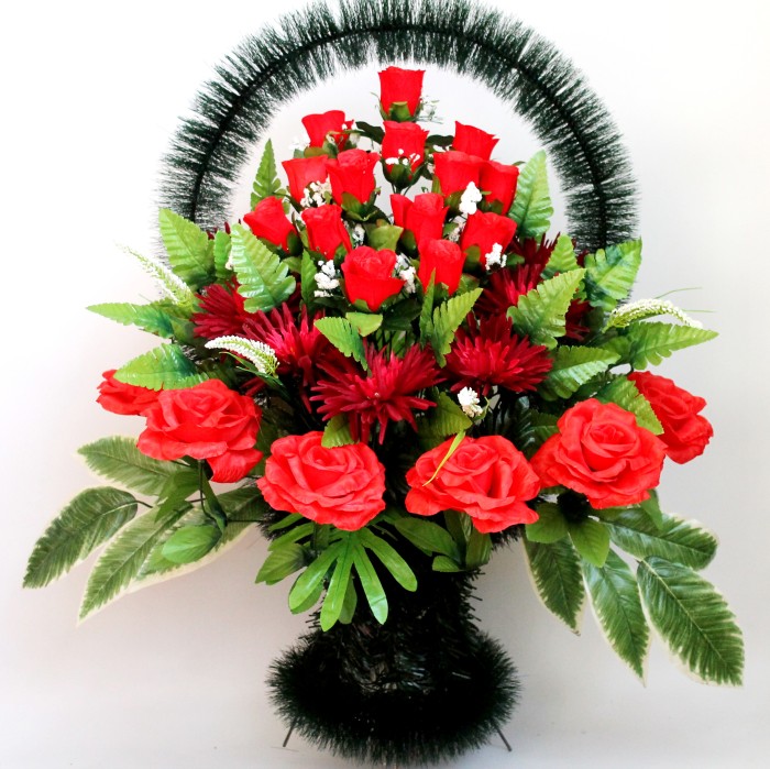 П038 Корзина декоративная ритуальная Н=0,87м