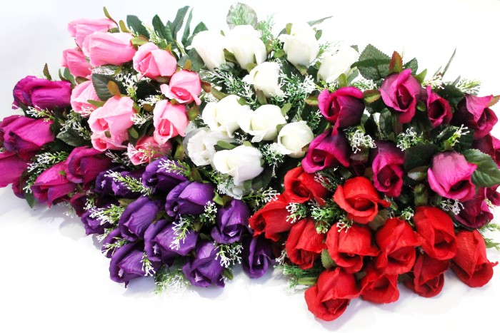 Б9061 Б/С Букет по расцветкам 12 голов"Вивиан"55см(6микс)