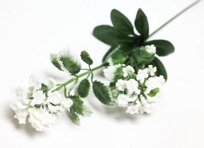 В11558 Ветка-добавка тысячелистник обсыпной Н35см(20шт)