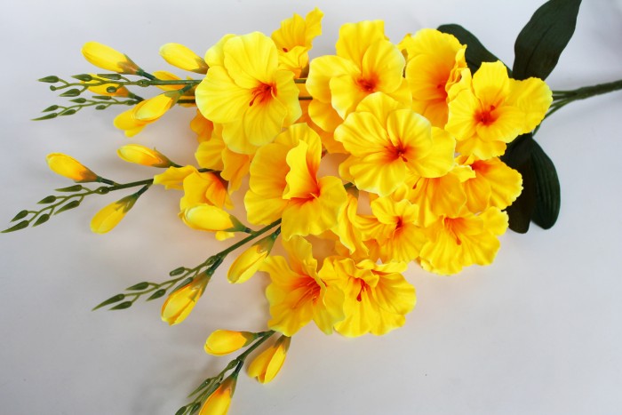 Б11749 Б/С Бук.с толстой ногой большой атлаc.гладиолус 5в.70см(20микс)