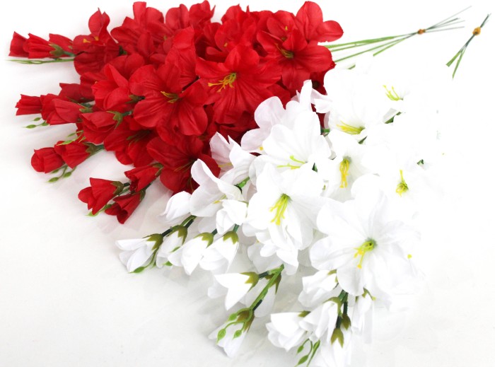 В11958 Колокольчик каскад крупный 6гол.и 3 бут.60см(50шт)