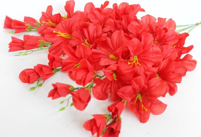 В11958 Колокольчик каскад крупный 6гол.и 3 бут.60см(50шт)