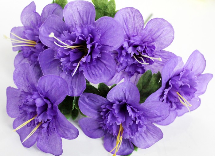 Б11955 Букет гвоздичный георгин 3 сл.6г."Незнайка"36см(50микс)