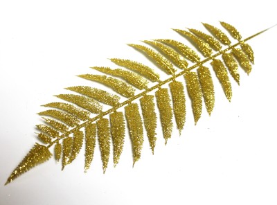 В12078 Б/С Ветка мерцающая папоротник 44см(20шт)