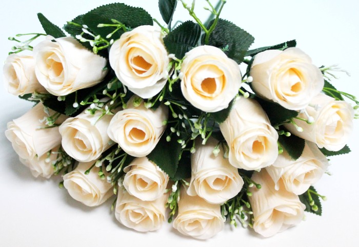 Б12238 Б/С Букет 18 голов много слоев бутон"Барин"38см(4микс)