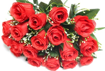 Б12238 Б/С Букет 18 голов много слоев бутон"Барин"38см(4микс)