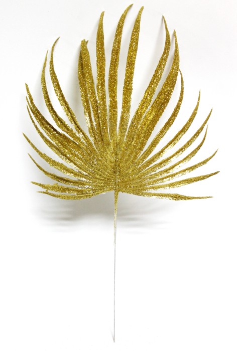 В12080 Б/С Ветка большая мерцающая лапа 42см(20шт)