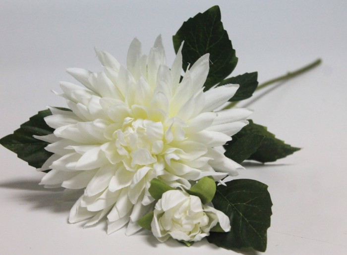 В12157 Б/С Хризантема большая гол.и бутон"Розовый фламинго"63см(3шт)