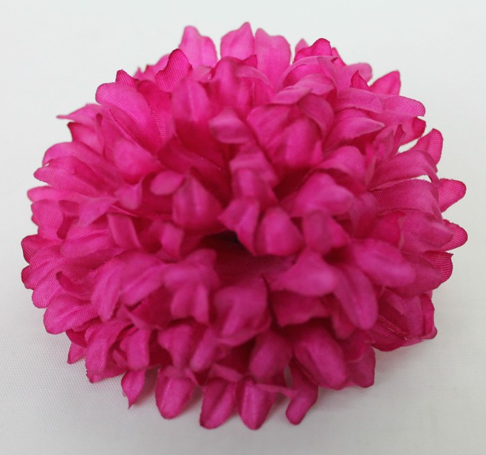 Г6602 Б/С Хризантема из хлопка"Дольчи"5сл.12.5см(30шт)