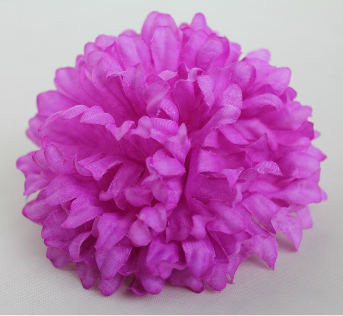 Г6602 Б/С Хризантема из хлопка"Дольчи"5сл.12.5см(30шт)