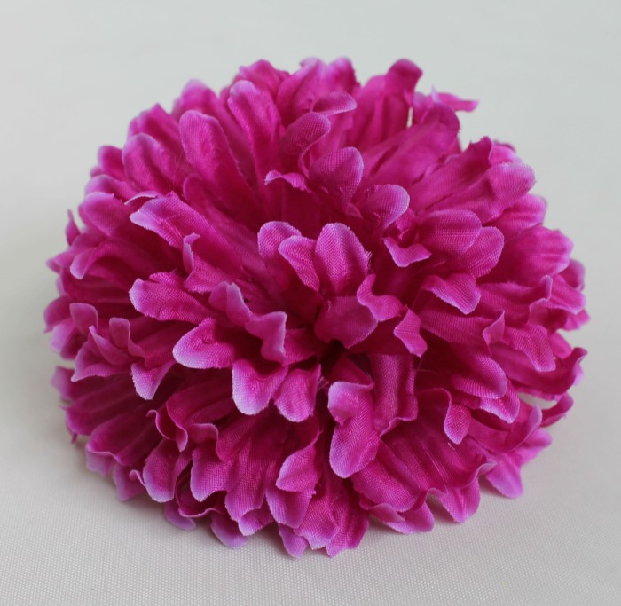 Г6602 Б/С Хризантема из хлопка"Дольчи"5сл.12.5см(30шт)