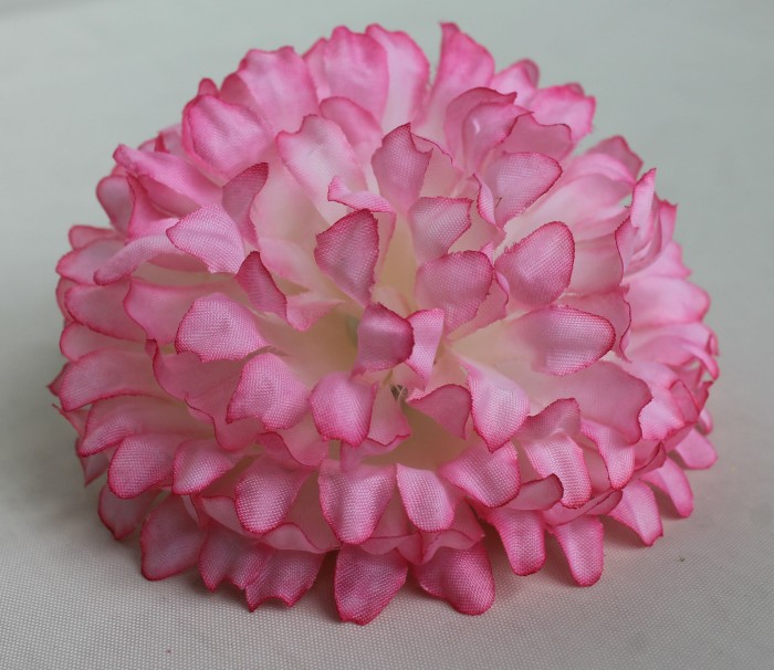 Г6602 Б/С Хризантема из хлопка"Дольчи"5сл.12.5см(30шт)