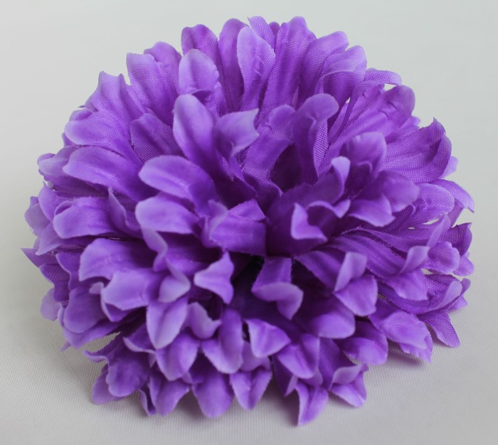 Г6602 Б/С Хризантема из хлопка"Дольчи"5сл.12.5см(30шт)