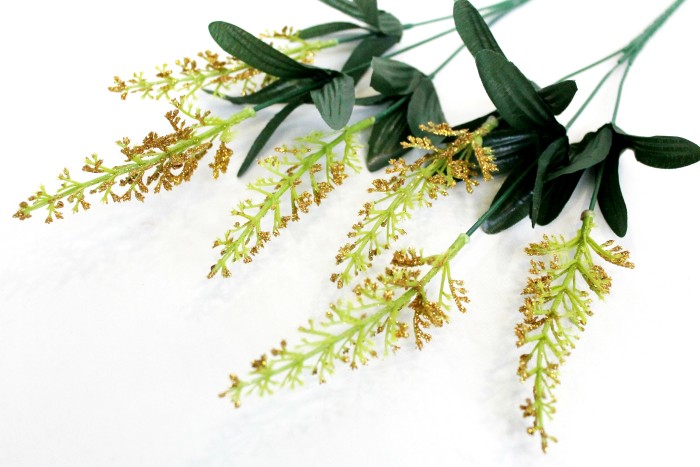 В9398 Ветка кукурузы 3г.в золоте Н47см(10шт)