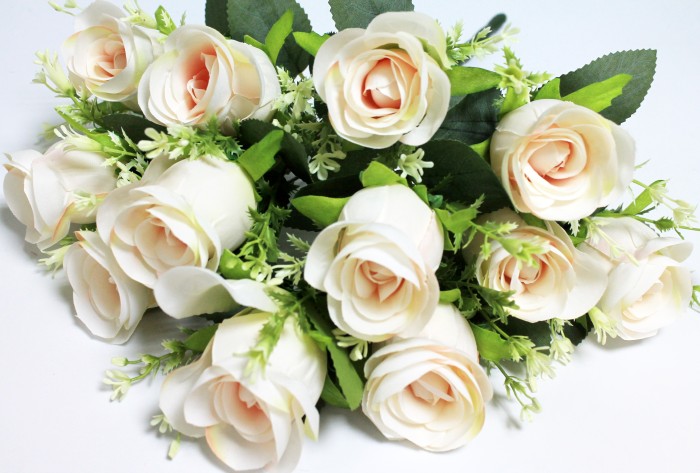 Б12022 Б/С Букет роз 12 крупных бутонов"Модный"48см(2шт)