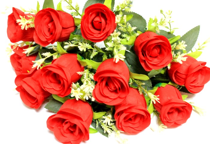 Б12022 Б/С Букет роз 12 крупных бутонов"Модный"48см(2шт)