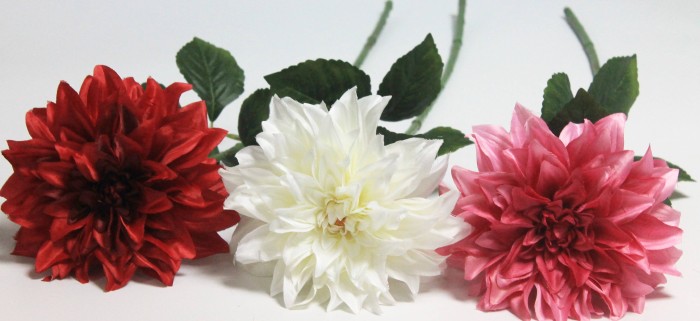 В12158 Б/С Георгин крупный 19см"Интрига"72см(3шт)